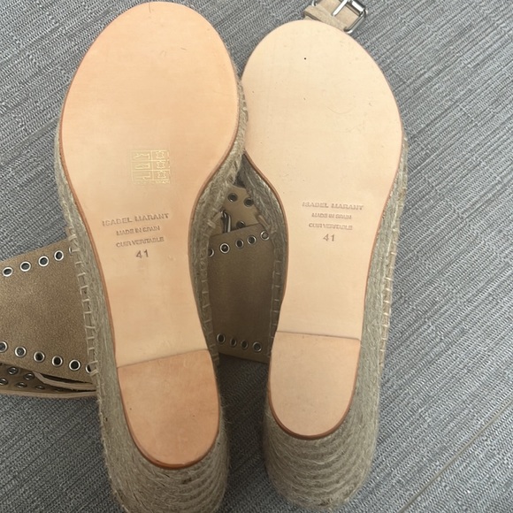Isabel marant wedge sandals never worn - Picture 3 of 3